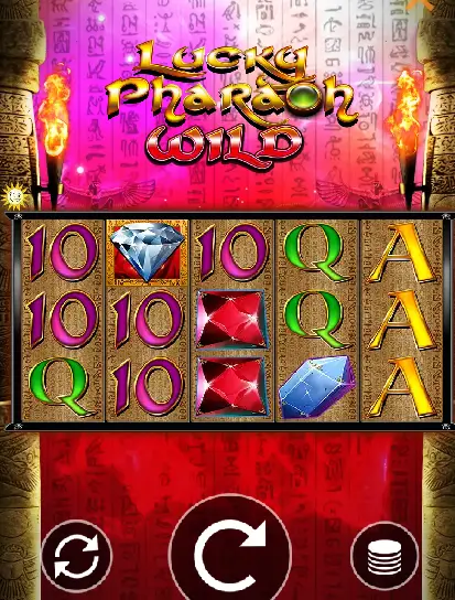 Lucky Pharaoh Wild auf dem Smartphone